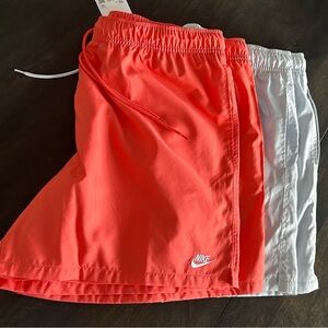 Lot of 2 Nike Men's  XXL  Mesh Lined Shorts Brand New
